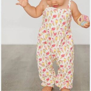 Ollie Jay Camila -Ice Cream Scoop romper size 6-12 months